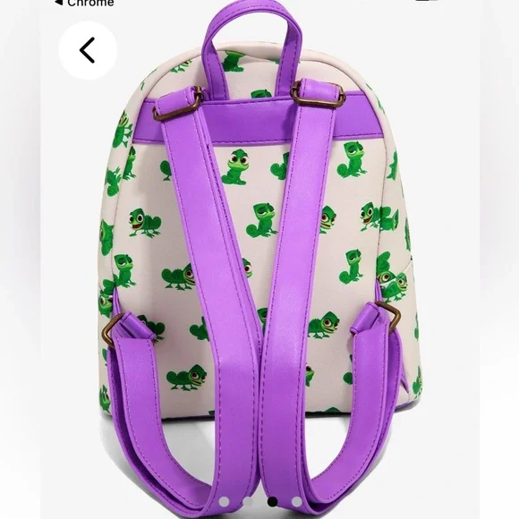Loungefly Disney Tangled Pascal Poses Mini Backpack - Picture 5 of 5
